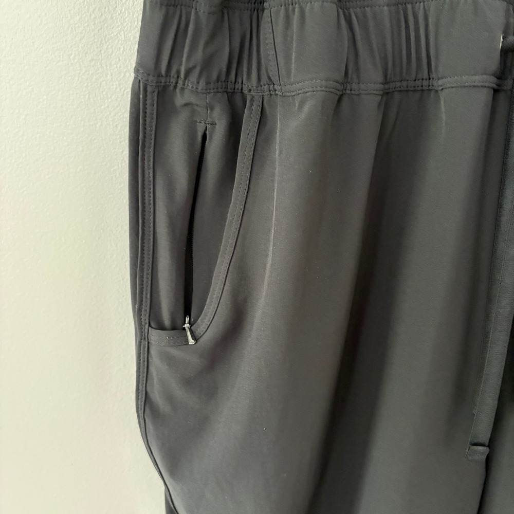 Patagonia Jumpsuit Fleetwith Romper XL Black Sleeveless Crossover Back - Picture 10 of 13